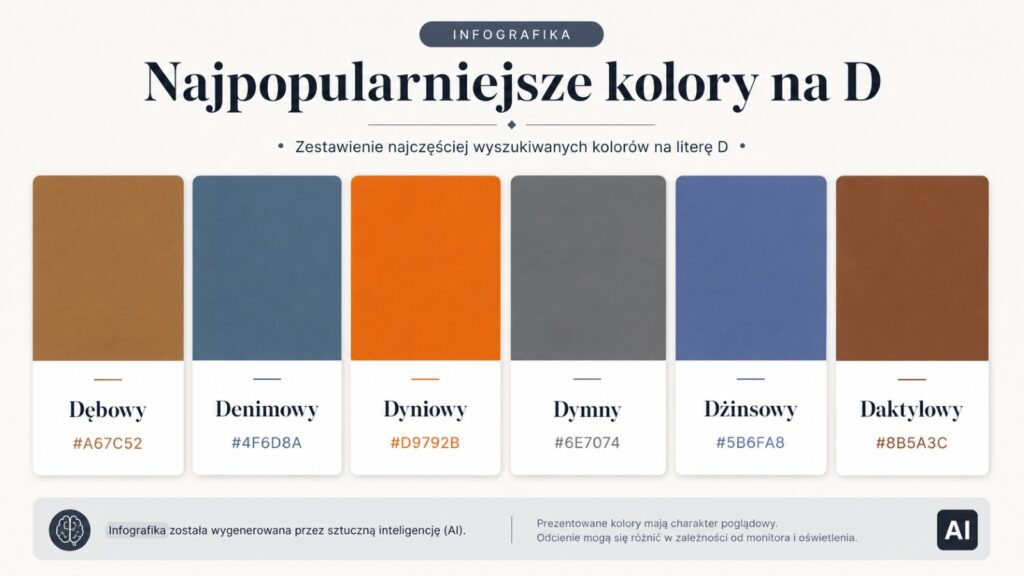 kolory na D - infografika